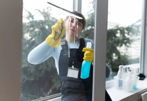 Nettoyage de vitres intérieures et extérieures à Pimprez